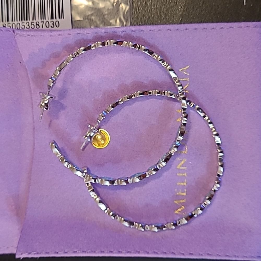 NWT Melinda Maria Opal Earrings - Picture 8 of 10